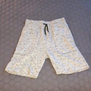 Brooklyn Cloth black and white Yoga shorts